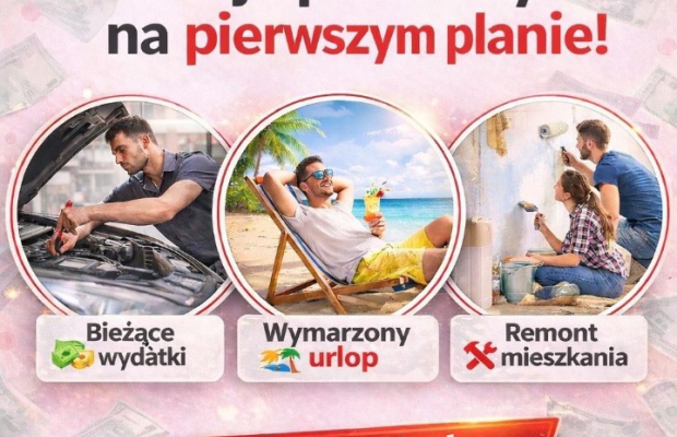 💸 Potrzebujesz gotówki na już?    Niezależnie czy to bieżące wydatki, wymarzony urlop czy remont mieszkania — pomożemy! - Zdjęcie 1