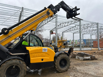 Zdjęcie: Wynajem wózków widłowych i ładowarek teleskopowych Manitou np MRT 2150