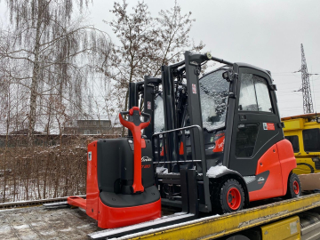 Zdjęcie: Wynajem wózków widłowych i ładowarek teleskopowych Manitou np MRT 2150