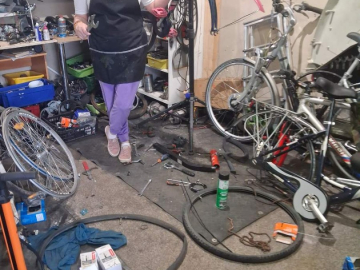 Zdjęcie: Mobilny serwis rowerowy Warszawa i Konstancin - naprawa, spawanie ram, rowery elektryczne
