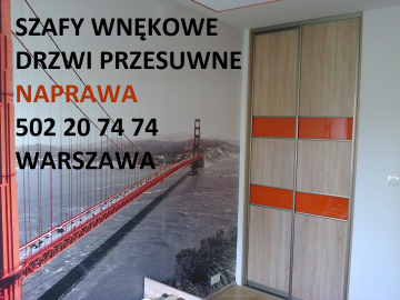 Zdjęcie: Naprawa drzwi przesuwnych w szafach