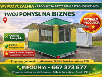 Zdjęcie: Wypożyczalnia - produkcja przyczep gastronomicznych