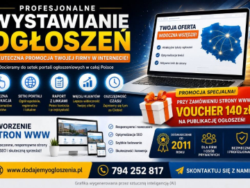 Zdjęcie: Ręczne wystawianie ogłoszeń - bez automatów i botów  + Tanie strony WWW